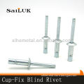 Excellent quality Open type blind rivet all steel large flange blind rivets